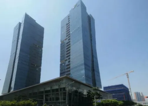 송도테크노파크아이티센터 건물 외관