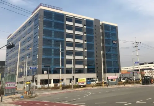 스마트큐브 지식산업센터 건물 외관